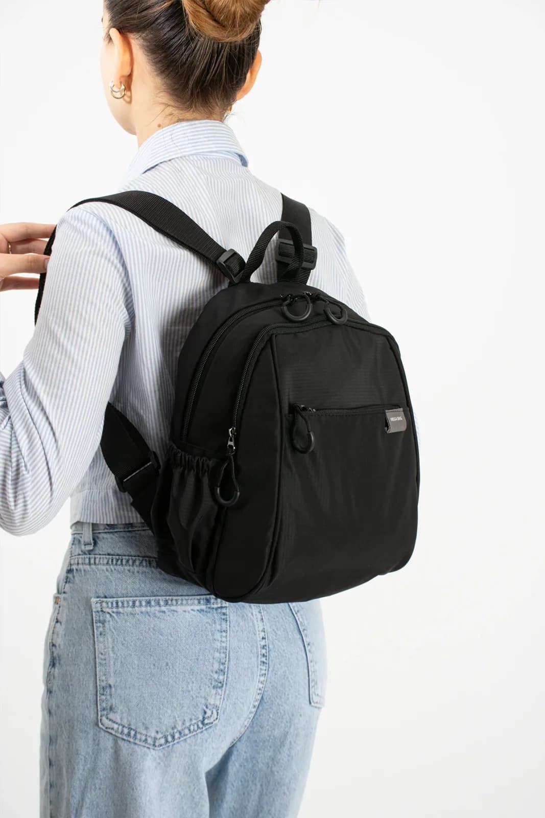 Mega Bag, Hafif, Su Geçirmez, Paraşüt Kumaş Sırt Çanta M236